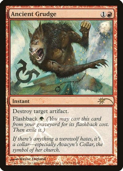 Ancient Grudge FNM Promos Magic card