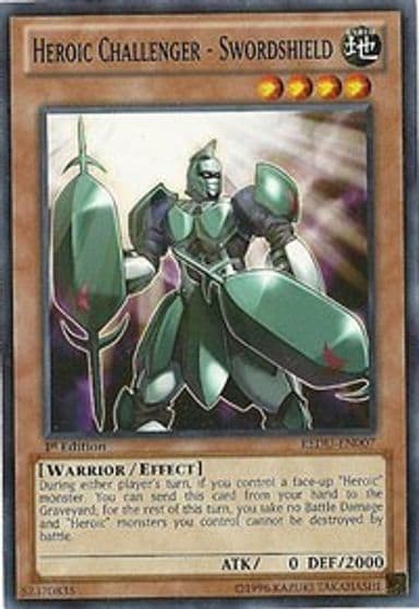 Heroic Challenger Swordshield Return of the Duelist Yu-Gi-Oh! card