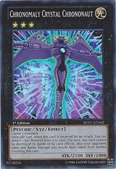 Chronomaly Crystal Chrononaut Return of the Duelist Yu-Gi-Oh! card