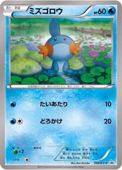 Mudkip XY-P: XY Promos Pokemon card