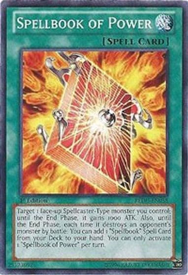 Spellbook of Power Return of the Duelist Yu-Gi-Oh! card