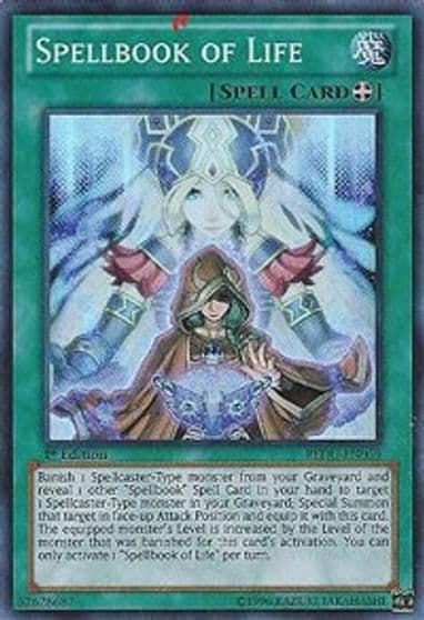 Spellbook of Life Return of the Duelist Yu-Gi-Oh! card