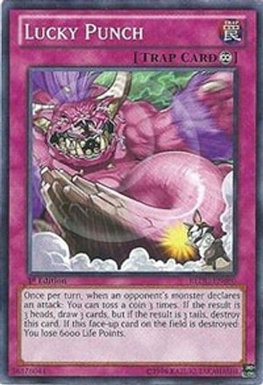 Lucky Punch Return of the Duelist Yu-Gi-Oh! card