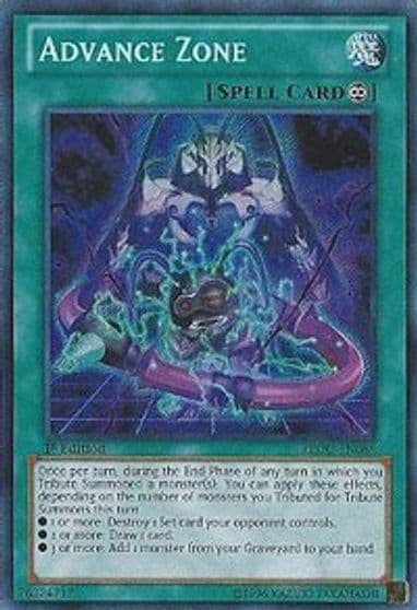Advance Zone Return of the Duelist Yu-Gi-Oh! card