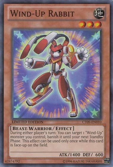Wind Up Rabbit 2012 Collectors Tin Yu-Gi-Oh! card