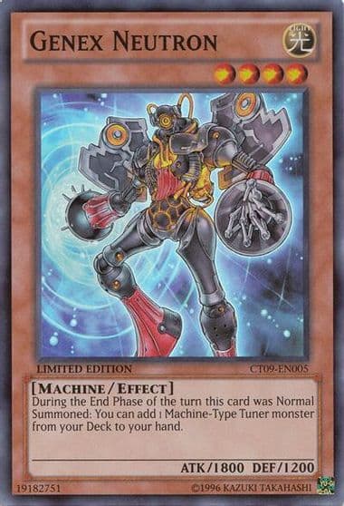 Genex Neutron 2012 Collectors Tin Yu-Gi-Oh! card
