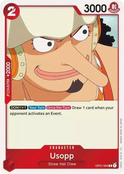 Usopp One Piece Demo Deck Cards One Piece card