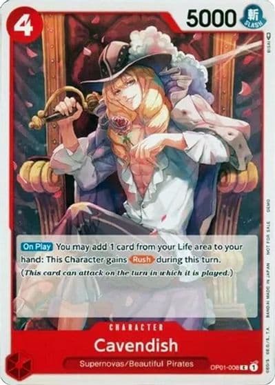 Cavendish One Piece Demo Deck Cards One Piece card