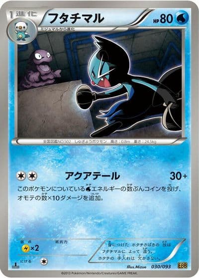 Dewott EX Battle Boost Pokemon card