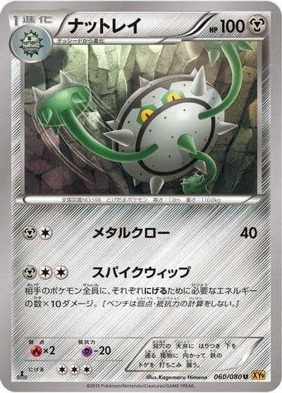 Ferrothorn XY9: Rage of the Broken Heavens Pokemon card