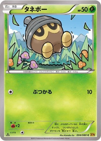 Seedot XY9: Rage of the Broken Heavens Pokemon card