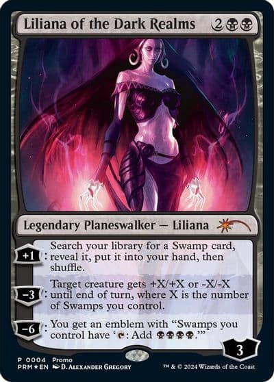 Liliana of the Dark Realms Media Promos Magic card