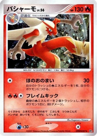 Blaziken PCG-P Promotional cards Pokemon card