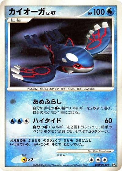 Kyogre XY-P: XY Promos Pokemon card