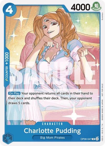 Charlotte Pudding Tournament Pack 2025 Vol 1 One Piece Promotion Cards One Piece card