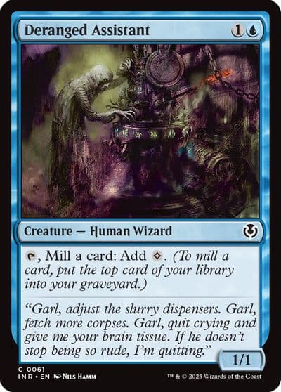 Deranged Assistant Innistrad Remastered Magic card