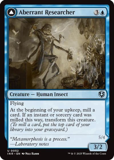 Aberrant Researcher Innistrad Remastered Magic card