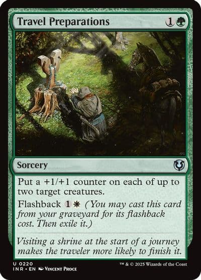 Travel Preparations Innistrad Remastered Magic card