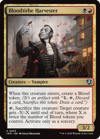 Bloodtithe Harvester Innistrad Remastered Magic card