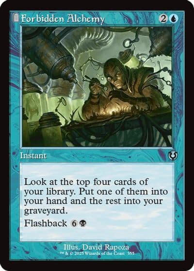 Forbidden Alchemy Retro Frame Innistrad Remastered Magic card
