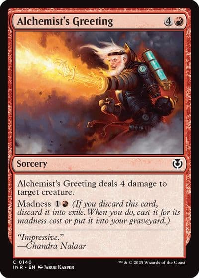Alchemists Greeting Innistrad Remastered Magic card