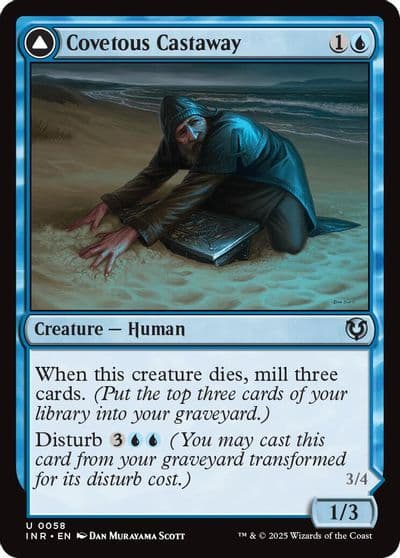 Covetous Castaway Innistrad Remastered Magic card