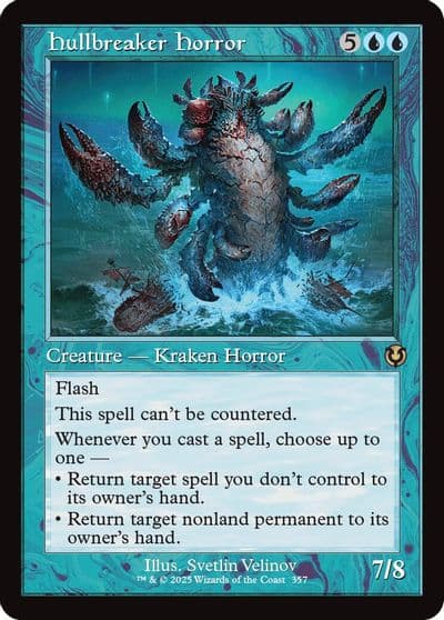 Hullbreaker Horror Retro Frame Innistrad Remastered Magic card