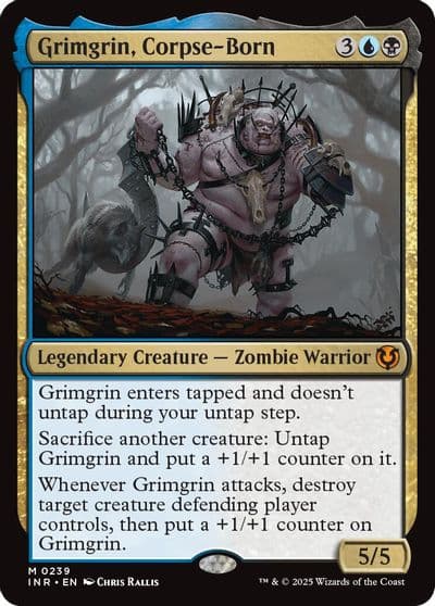 Grimgrin Corpse Born Innistrad Remastered Magic card