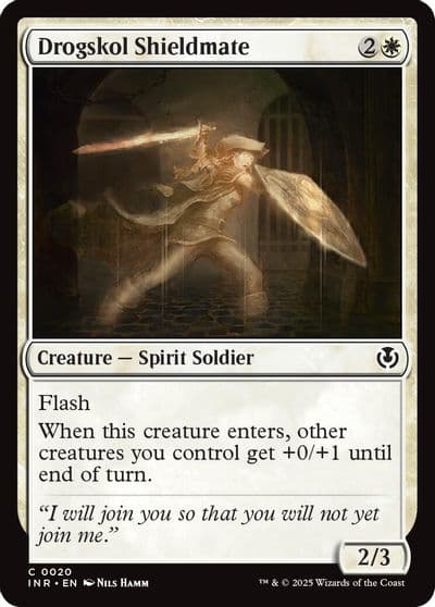 Drogskol Shieldmate Innistrad Remastered Magic card