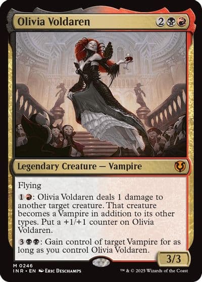 Olivia Voldaren Innistrad Remastered Magic card