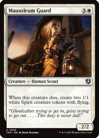 Mausoleum Guard Innistrad Remastered Magic card