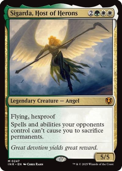 Sigarda Host of Herons Innistrad Remastered Magic card