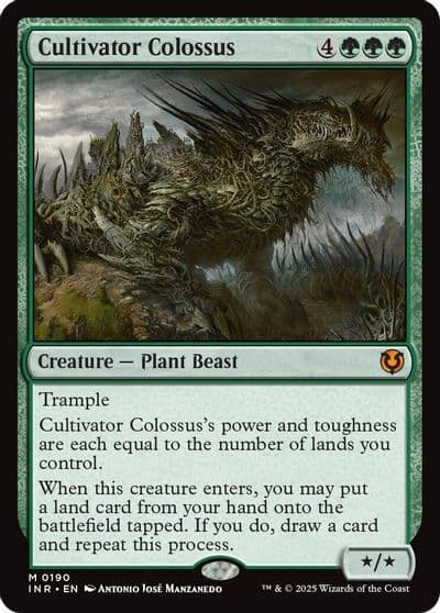 Cultivator Colossus Innistrad Remastered Magic card