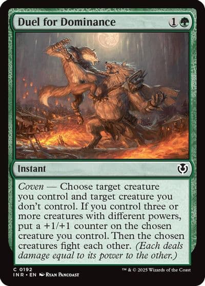 Duel for Dominance Innistrad Remastered Magic card