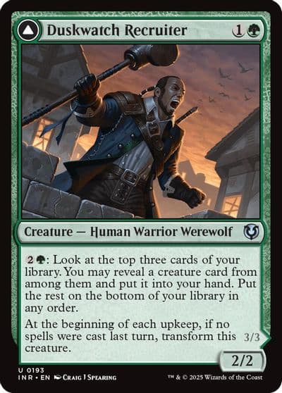 Duskwatch Recruiter Innistrad Remastered Magic card