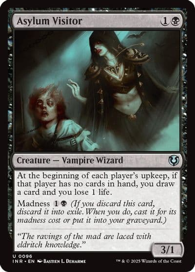 Asylum Visitor Innistrad Remastered Magic card