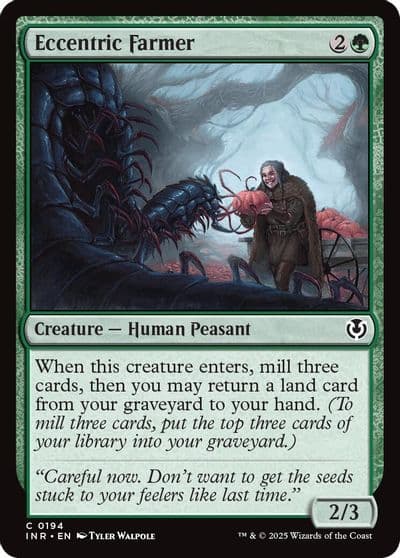 Eccentric Farmer Innistrad Remastered Magic card