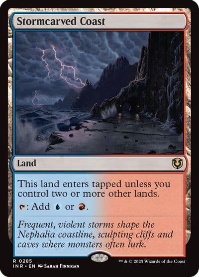 Stormcarved Coast Innistrad Remastered Magic card