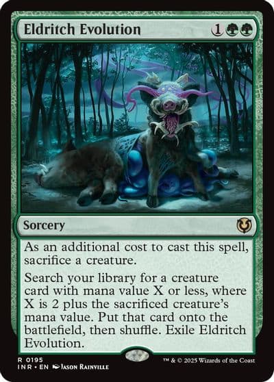 Eldritch Evolution Innistrad Remastered Magic card