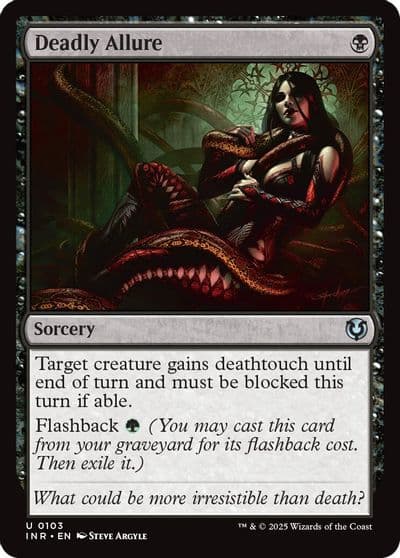 Deadly Allure Innistrad Remastered Magic card