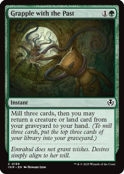 Grapple with the Past Innistrad Remastered Magic card