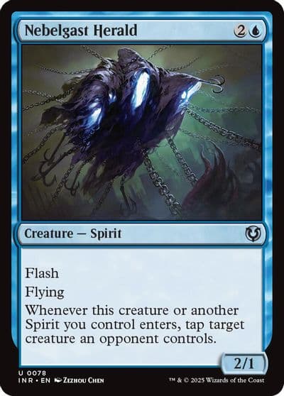 Nebelgast Herald Innistrad Remastered Magic card