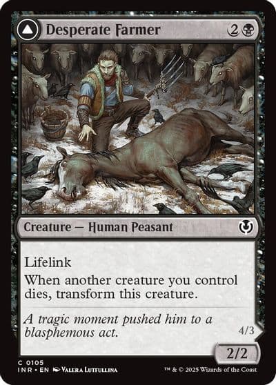 Desperate Farmer Innistrad Remastered Magic card