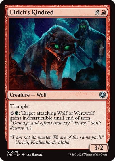 Ulrichs Kindred Innistrad Remastered Magic card
