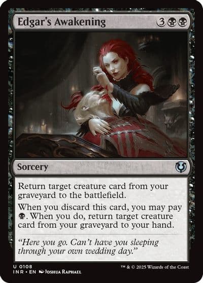 Edgars Awakening Innistrad Remastered Magic card