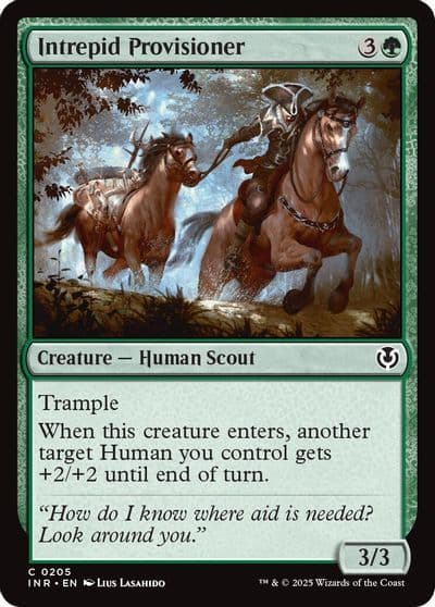 Intrepid Provisioner Innistrad Remastered Magic card