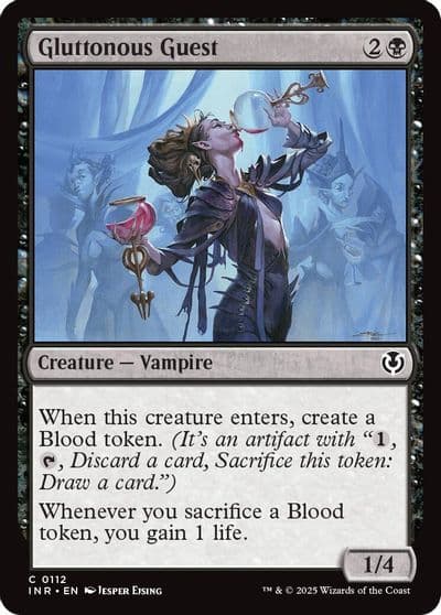 Gluttonous Guest Innistrad Remastered Magic card