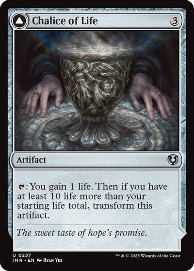 Chalice of Life Innistrad Remastered Magic card