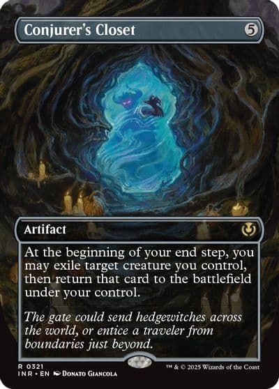 Conjurers Closet Borderless Innistrad Remastered Magic card