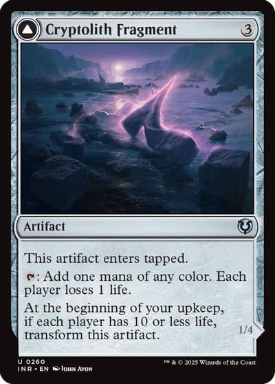 Cryptolith Fragment Innistrad Remastered Magic card